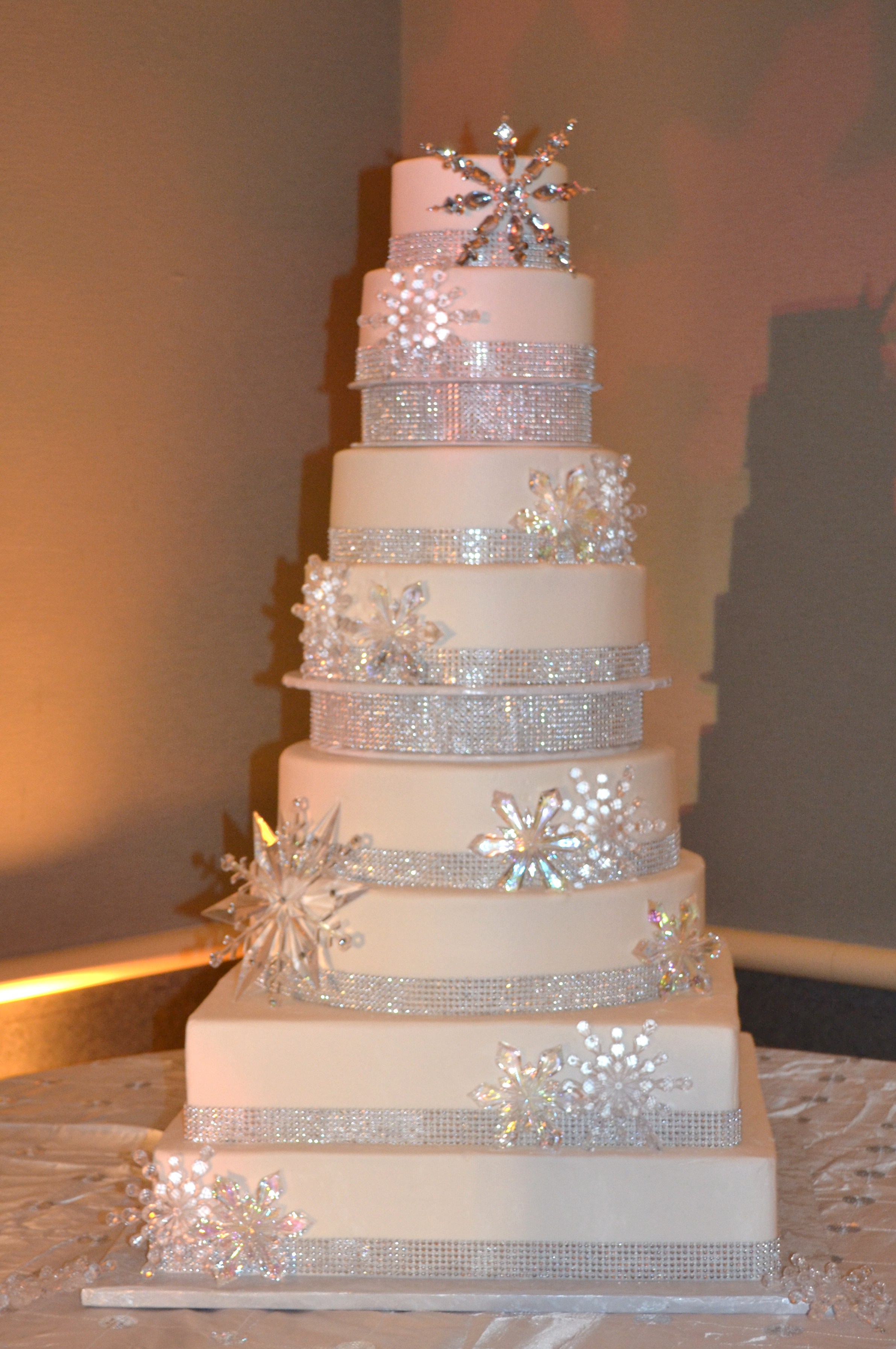 8 Tier Wedding Cake