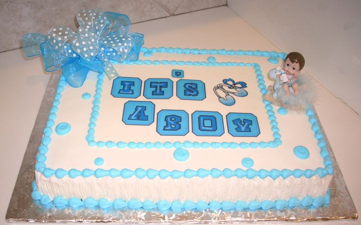 Boy Baby Shower Sheet Cake Boy Baby Shower Sheet Cake
