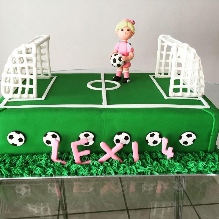 Girls Soccer Birthday Cake Ideas Girls Soccer Birthday Cake Ideas