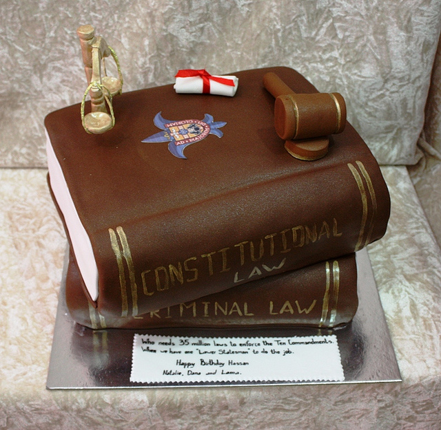 Happy Birthday Lawyer Cake