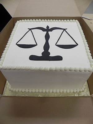 Law School Graduation Cake Law School Graduation Cake