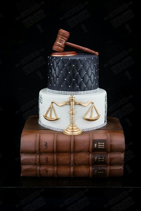 Lawyer Themed Birthday Cakes