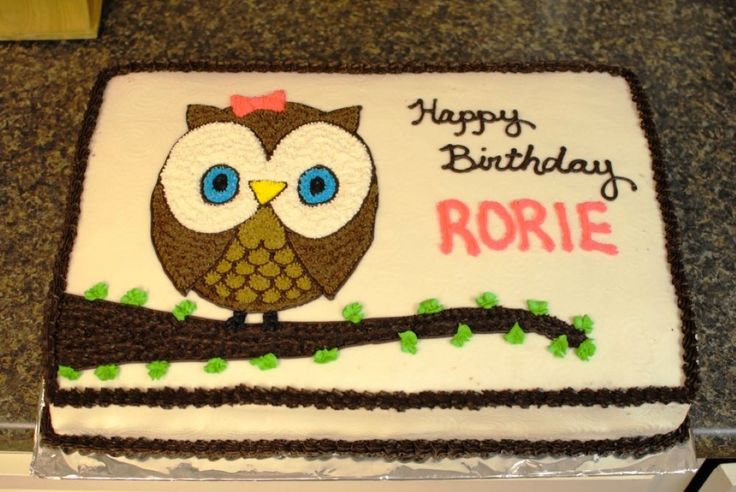 Owl Birthday Cake Ideas Owl Birthday Cake Ideas