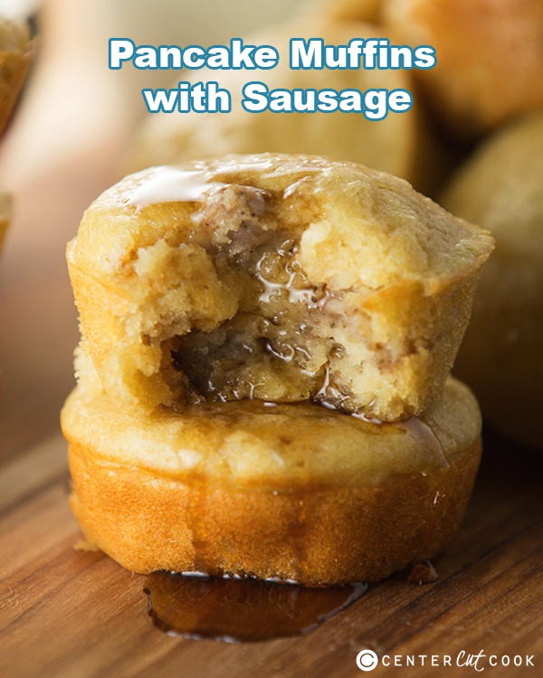 Pancake Muffins with Sausage Pancake Muffins with Sausage