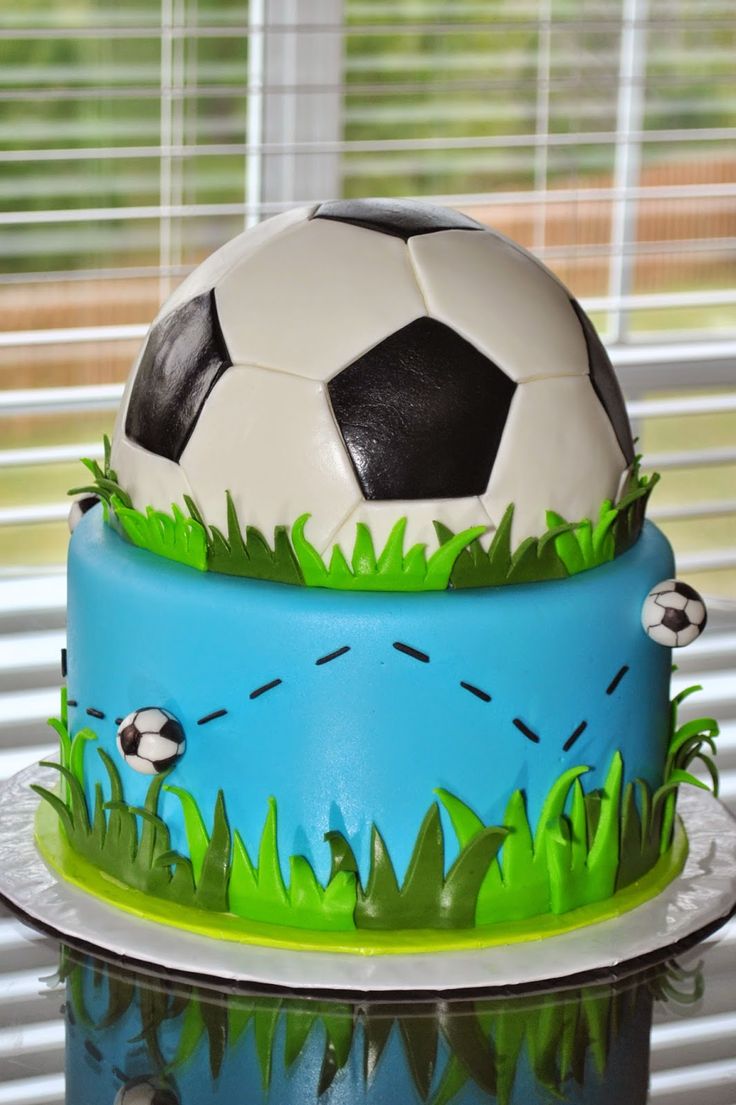 Soccer Ball Cake Soccer Ball Cake