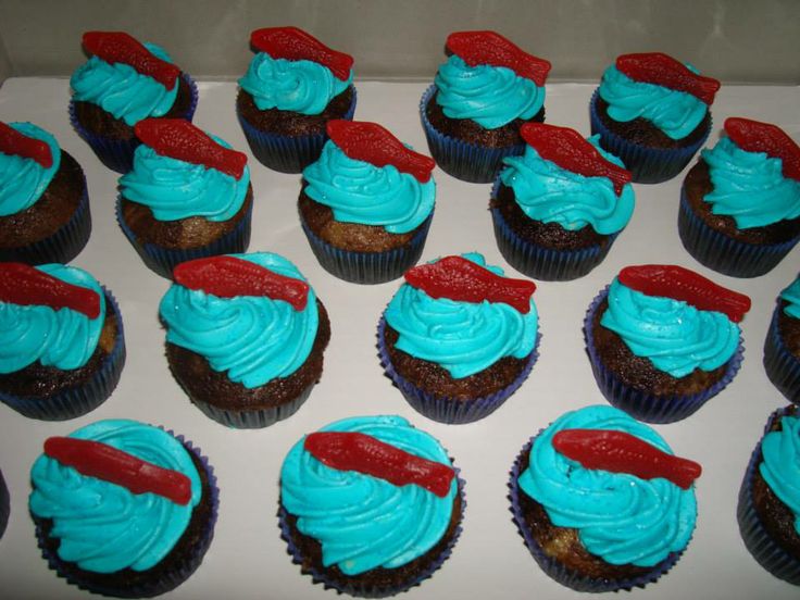 Swedish Fish Cupcakes Swedish Fish Cupcakes