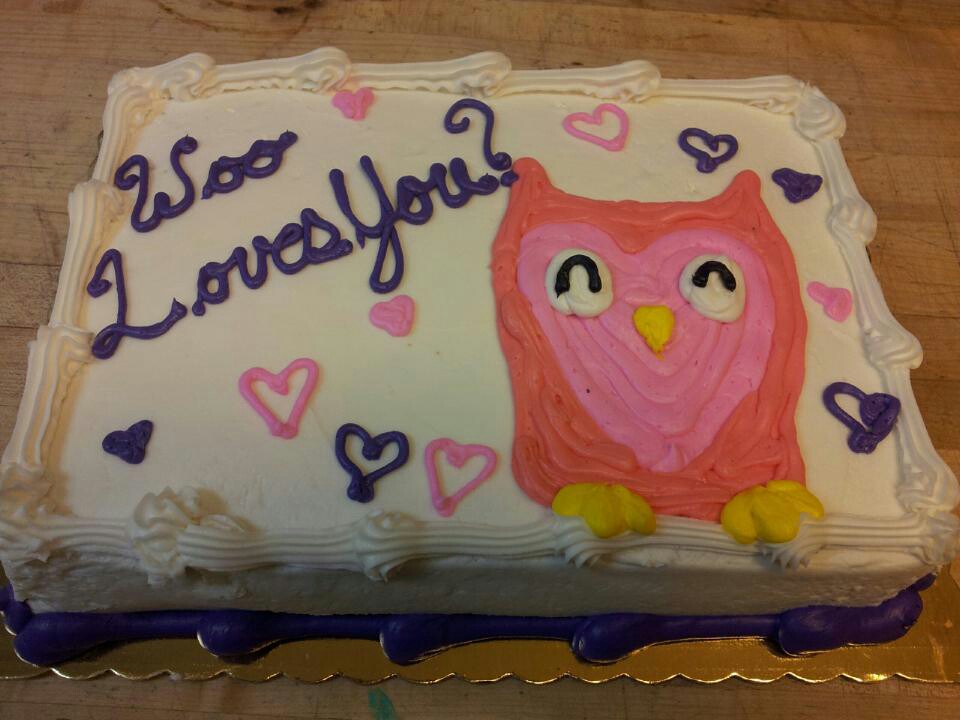 Valentine's Day Sheet Cake Valentine's Day Sheet Cake