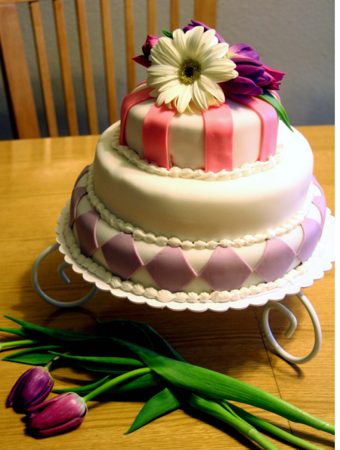 Beautiful Mother's Day Cake