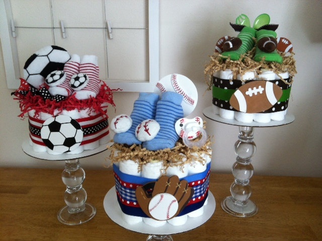 Boy Baby Shower Gift Diaper Cake Boy Baby Shower Gift Diaper Cake