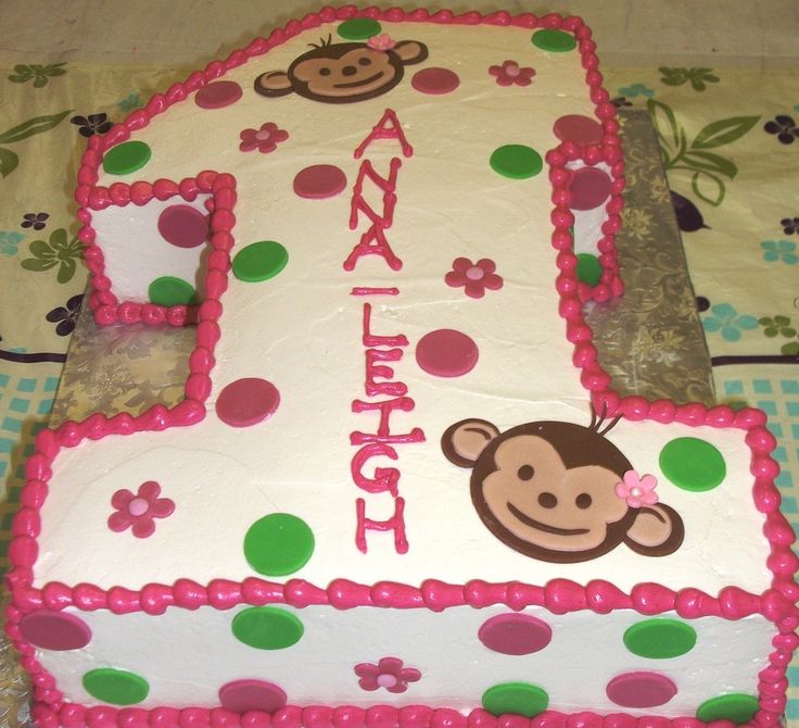 First Birthday Half Sheet Cake First Birthday Half Sheet Cake