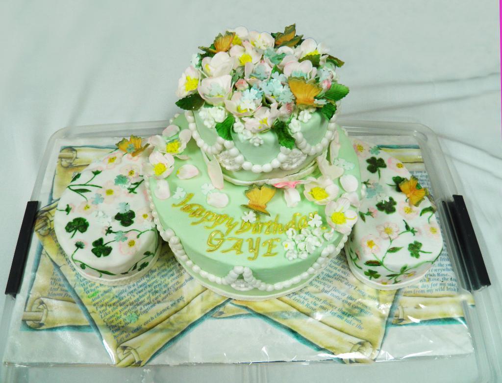 Irish Themed Birthday Cake Irish Themed Birthday Cake