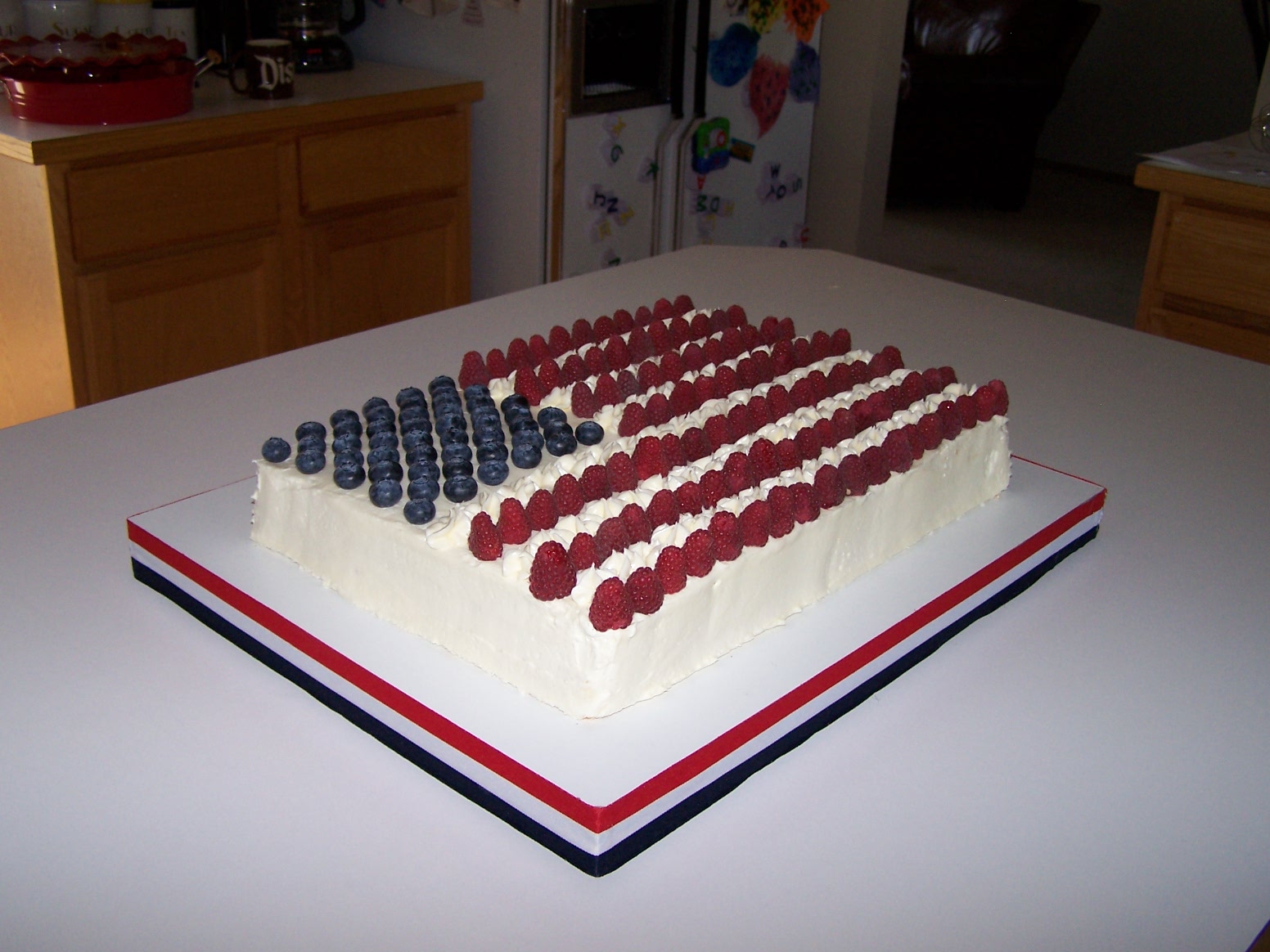 Memorial Day Birthday Cake