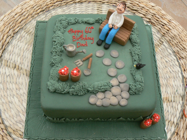 Happy 60th Birthday Cake For Man
