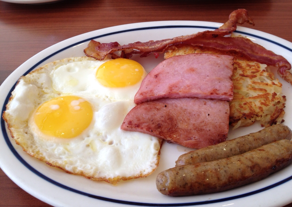 Pancakes Sausage Eggs and Ham Pancakes Sausage Eggs and Ham