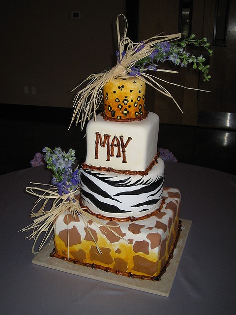 Safari Wedding Cake Safari Wedding Cake