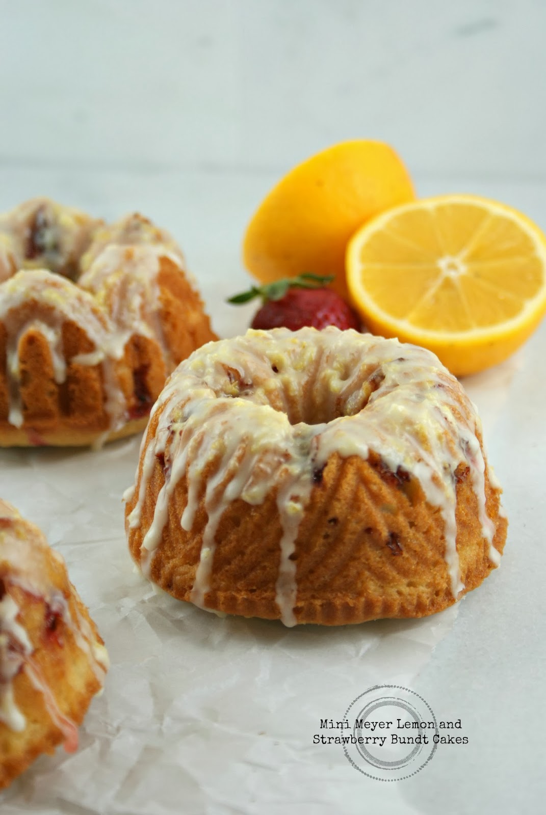 Strawberry Mini Bundt Cake Recipe