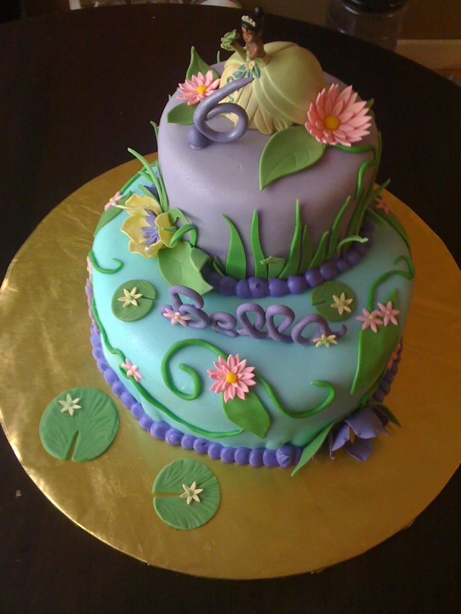 The Princess and Frog Cake The Princess and Frog Cake