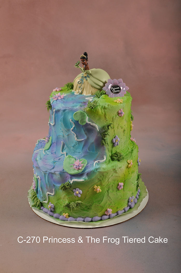 The Princess and Frog Cake The Princess and Frog Cake