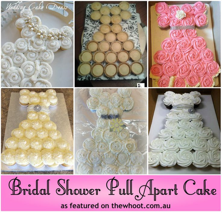 11 Pull Apart Cupcake Cakes For Wedding Shower Photo Wedding