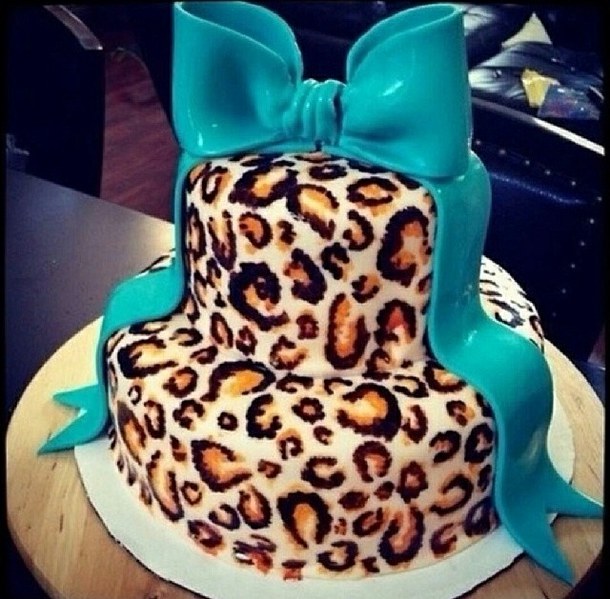 Cheetah Birthday Cakes for Girls Cheetah Birthday Cakes for Girls