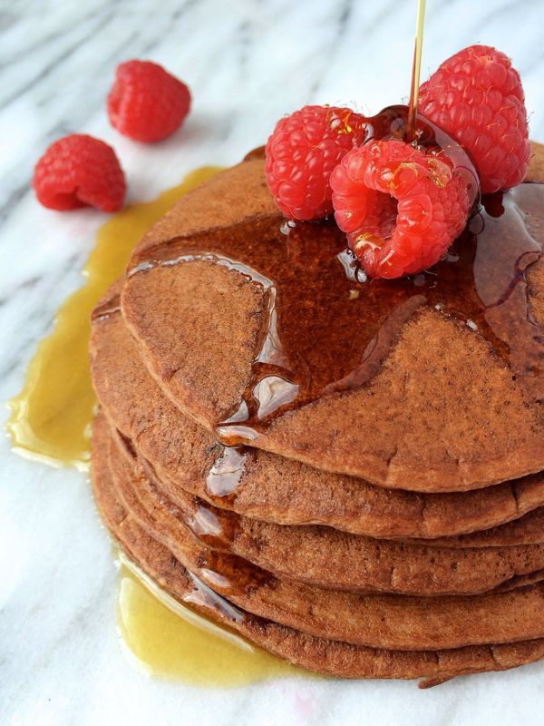 Chocolate Peanut Butter Protein Pancakes Chocolate Peanut Butter Protein Pancakes