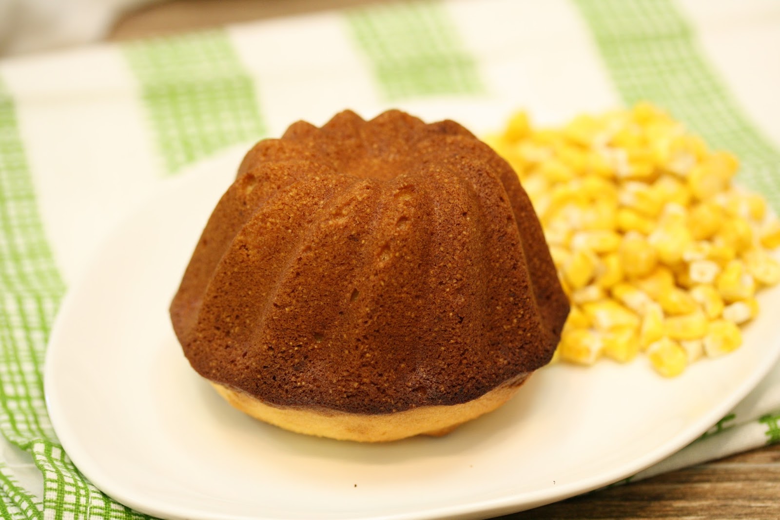 Cornbread Mini Bundt Cake
