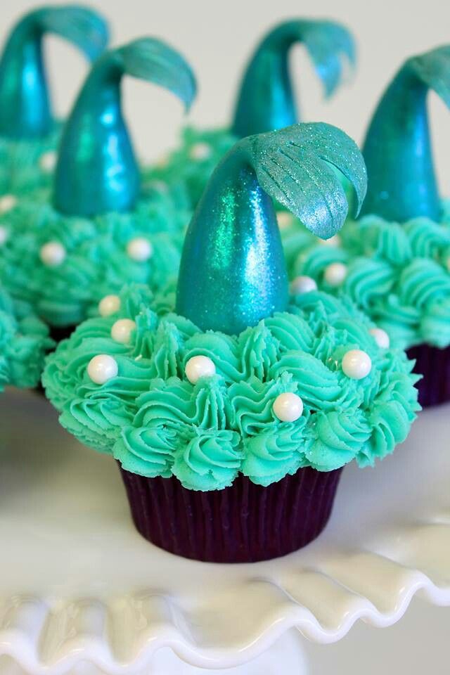 Little Mermaid Cupcake Cake Little Mermaid Cupcake Cake