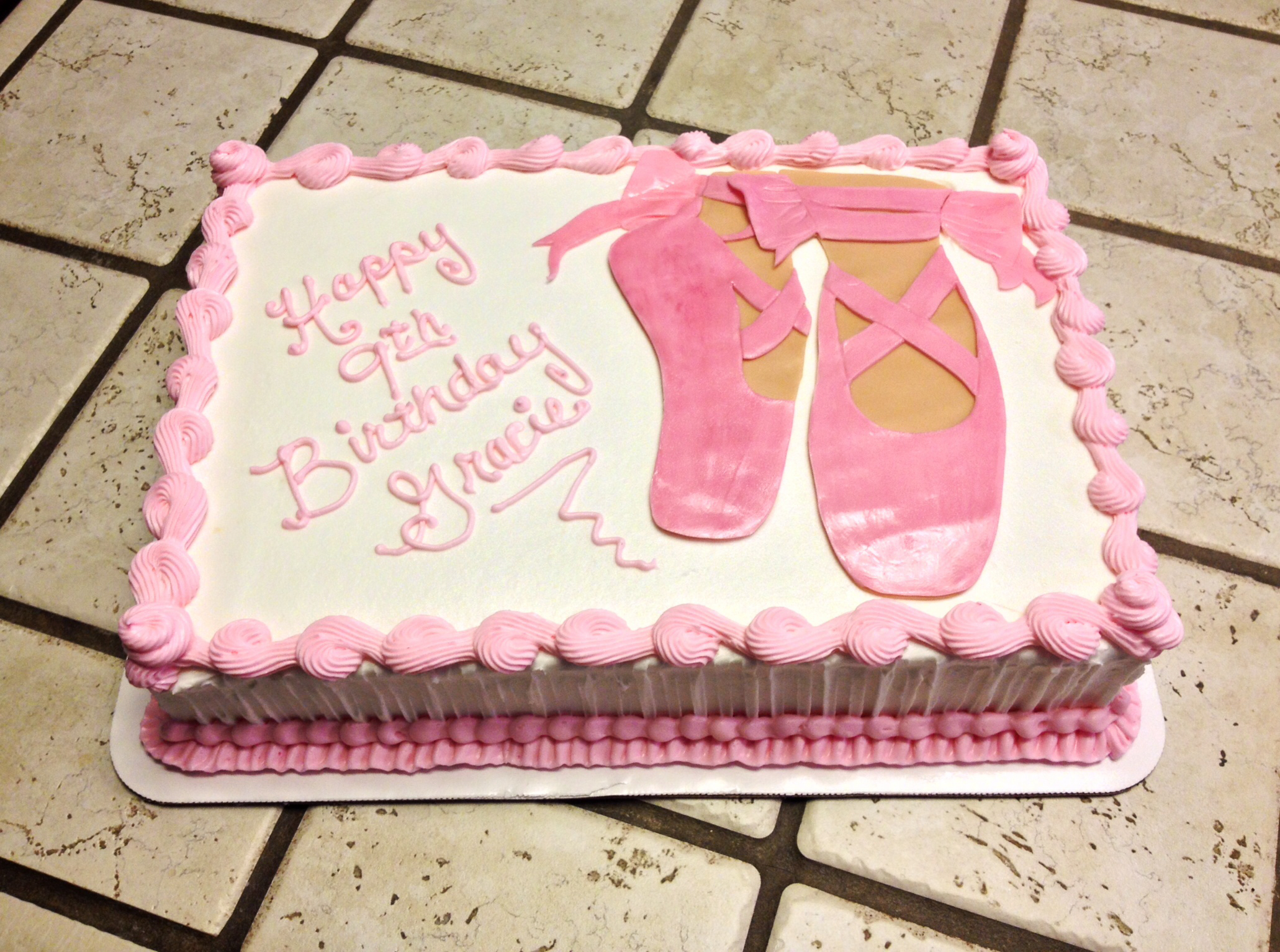 Ballerina Sheet Cake Ideas Ballerina Sheet Cake Ideas