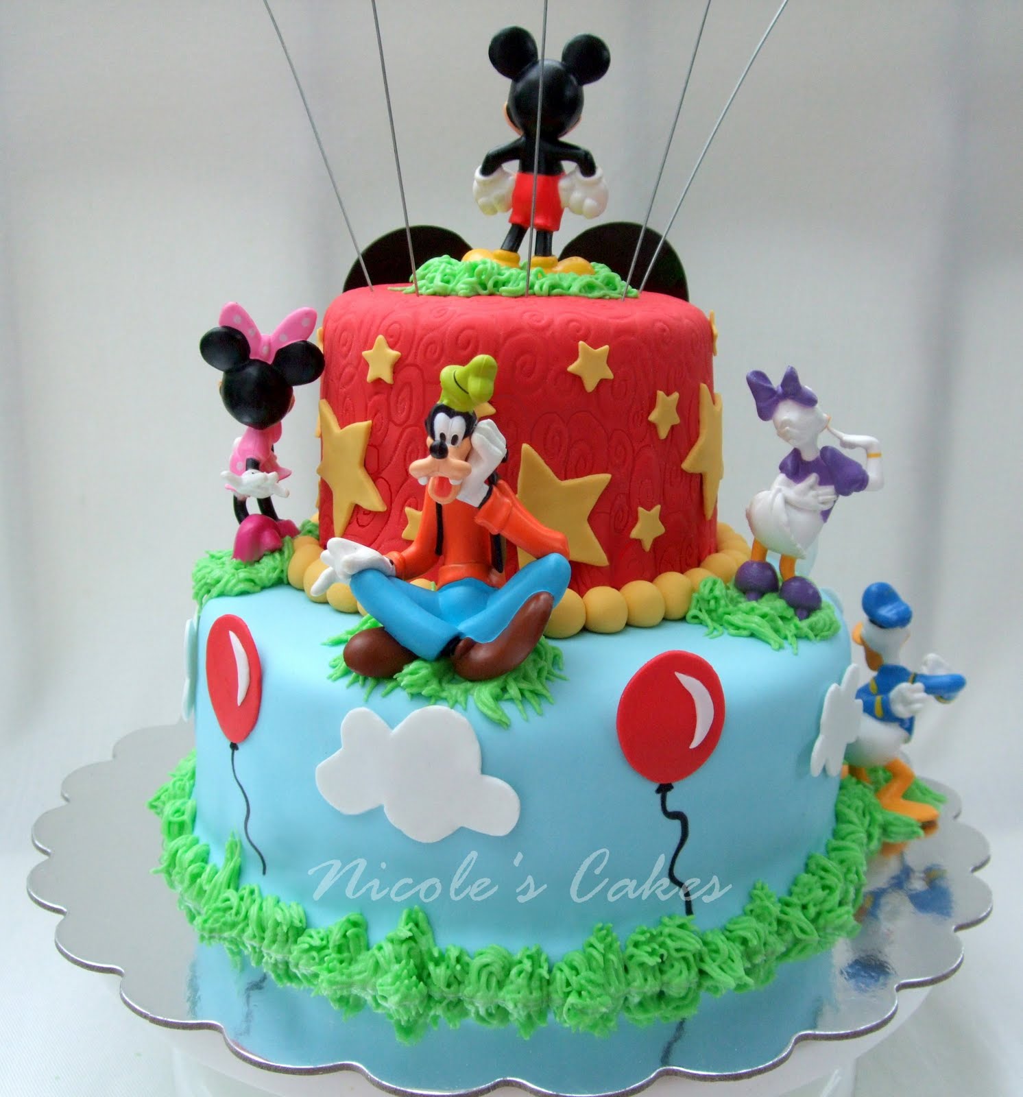 11 Mickey Mouse Party Cakes Photo Mickey Mouse Clubhouse Birthday