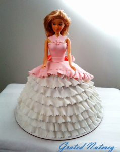 Princess Doll Cake Princess Doll Cake