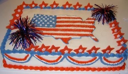 July 4th Sheet Cakes July 4th Sheet Cakes