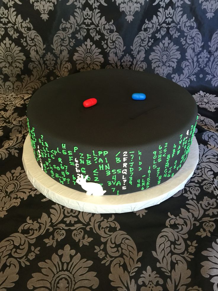 Matrix Birthday Cake.