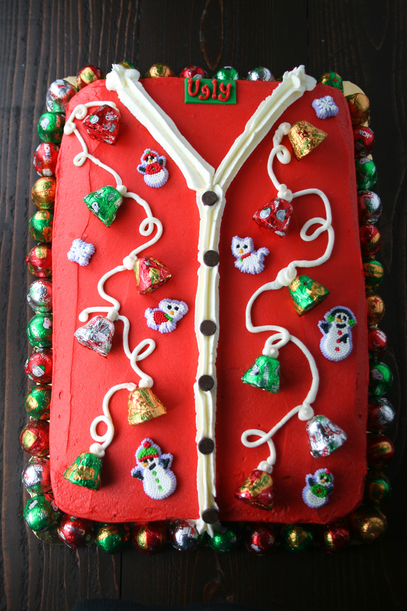 Ugly Sweater Cake Ugly Sweater Cake