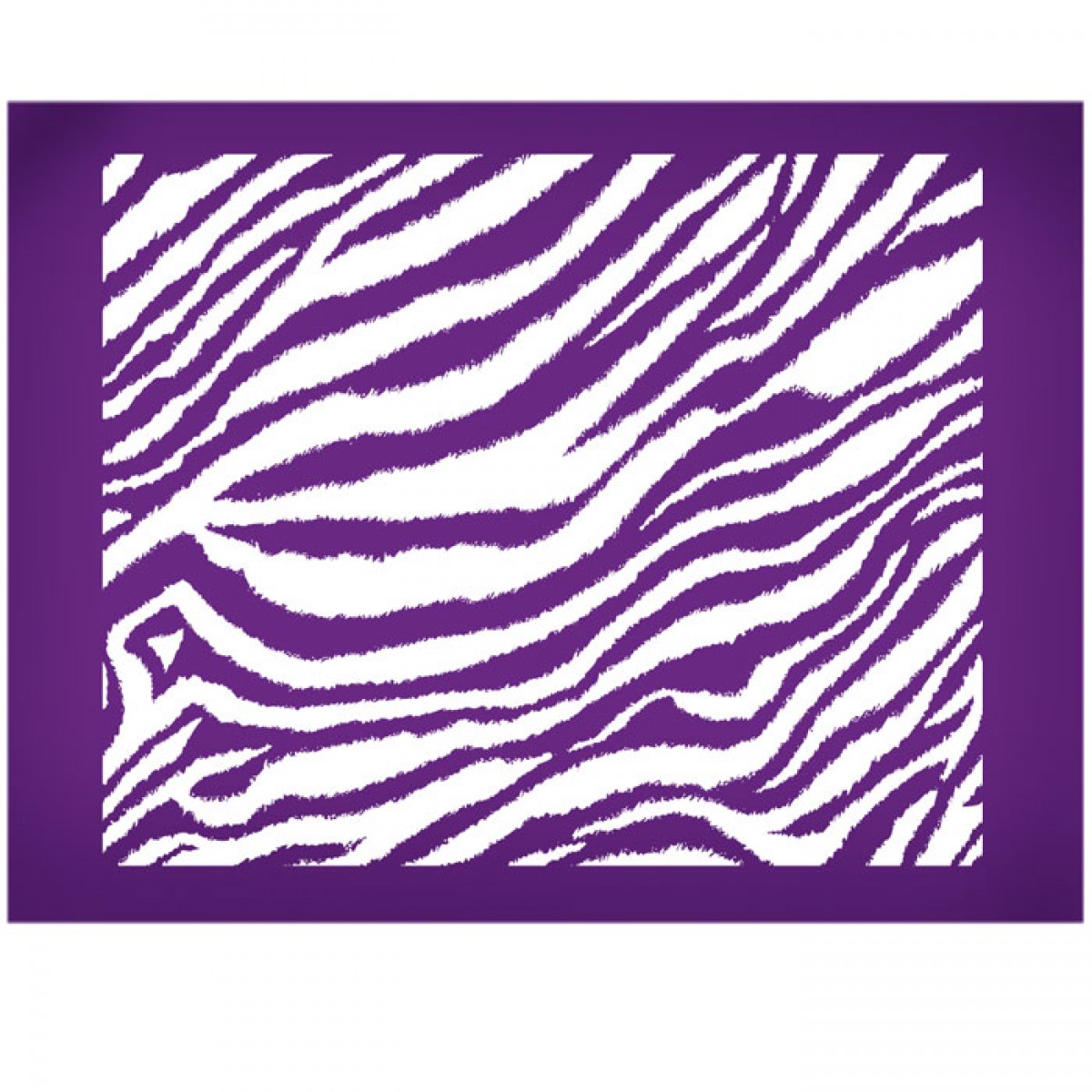Zebra Print Stencil Printable Zebra Print Stencil Printable