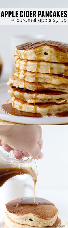 Apple Cider Pancakes Apple Cider Pancakes