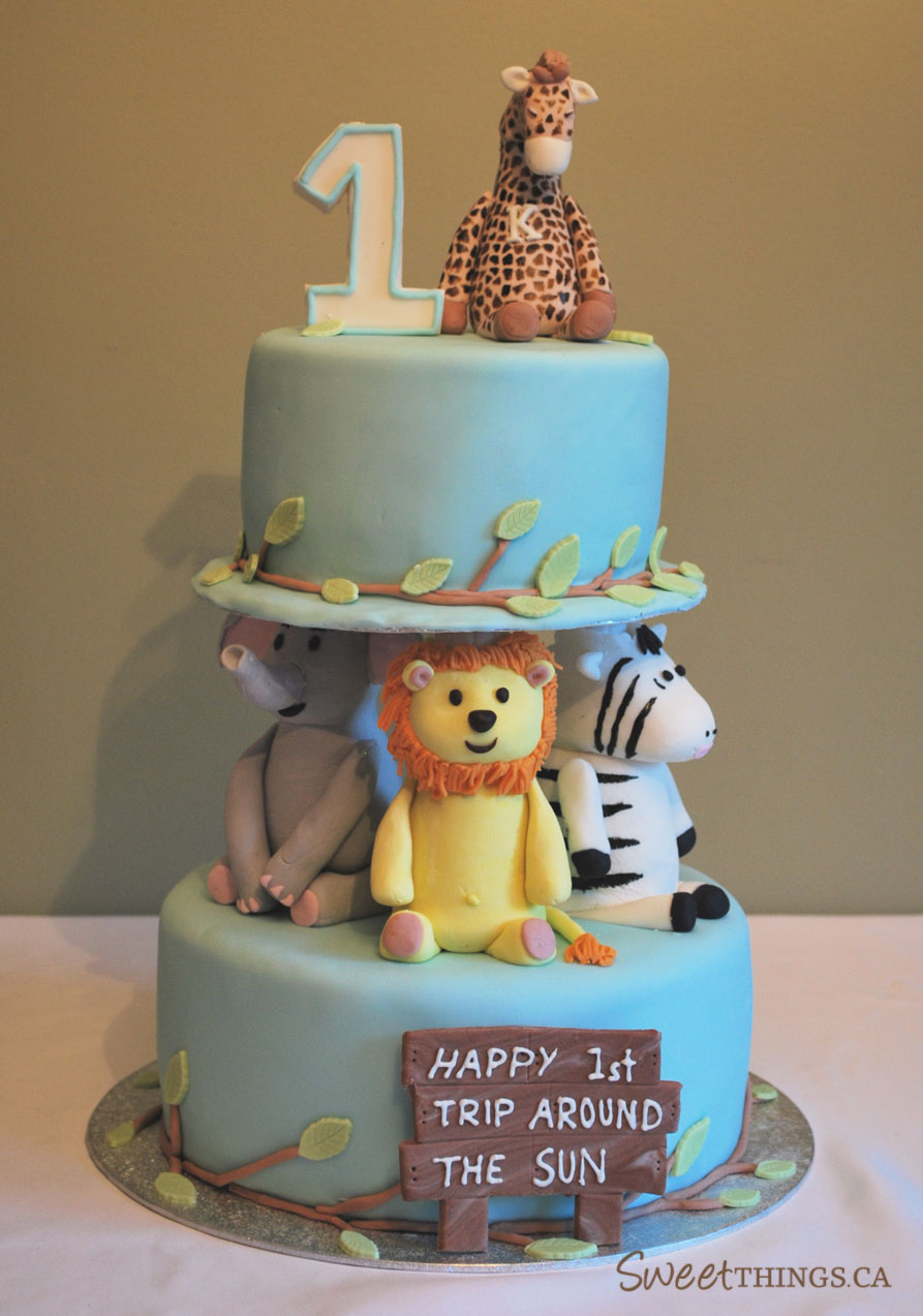 9 1st Year Birthday Cakes For Boys Photo Boys First Birthday Cakes