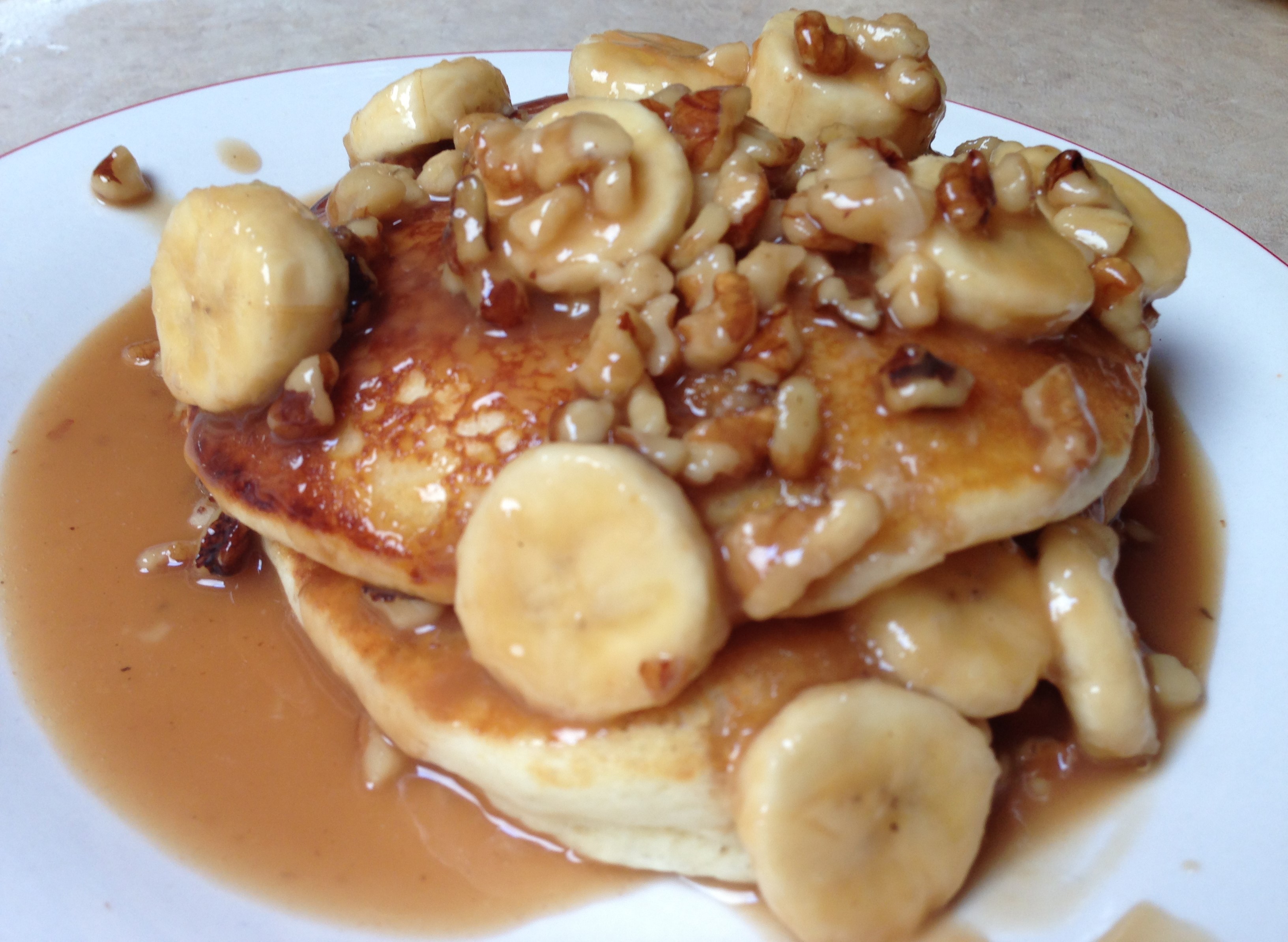 Banana Nut Pancakes Banana Nut Pancakes