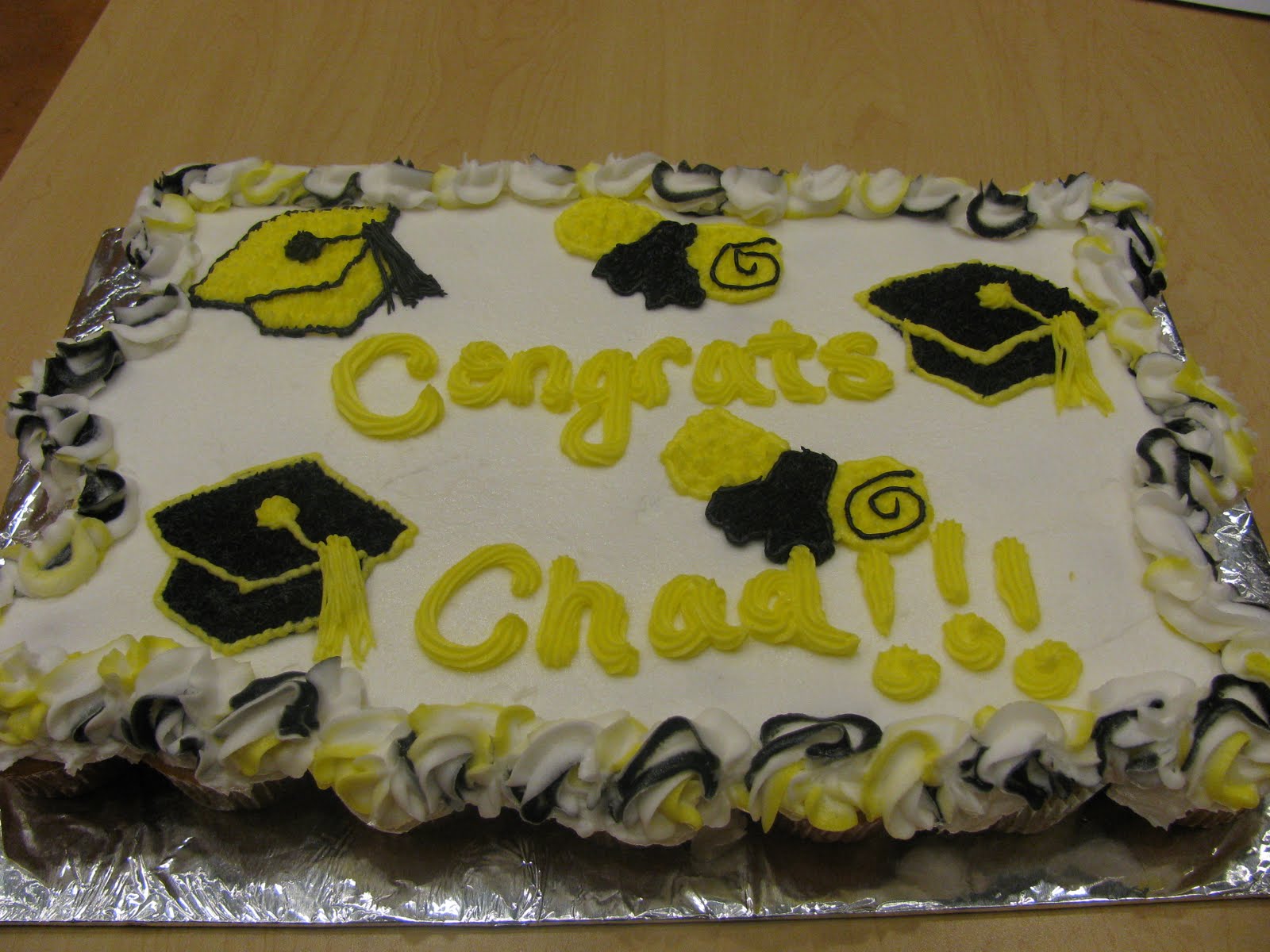 12 Graduation Cupcake Cakes Photo High School Graduation Cake And