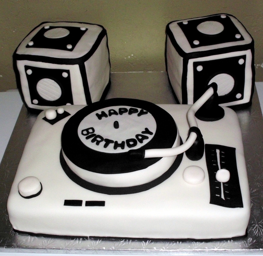 Happy Birthday DJ Cake.