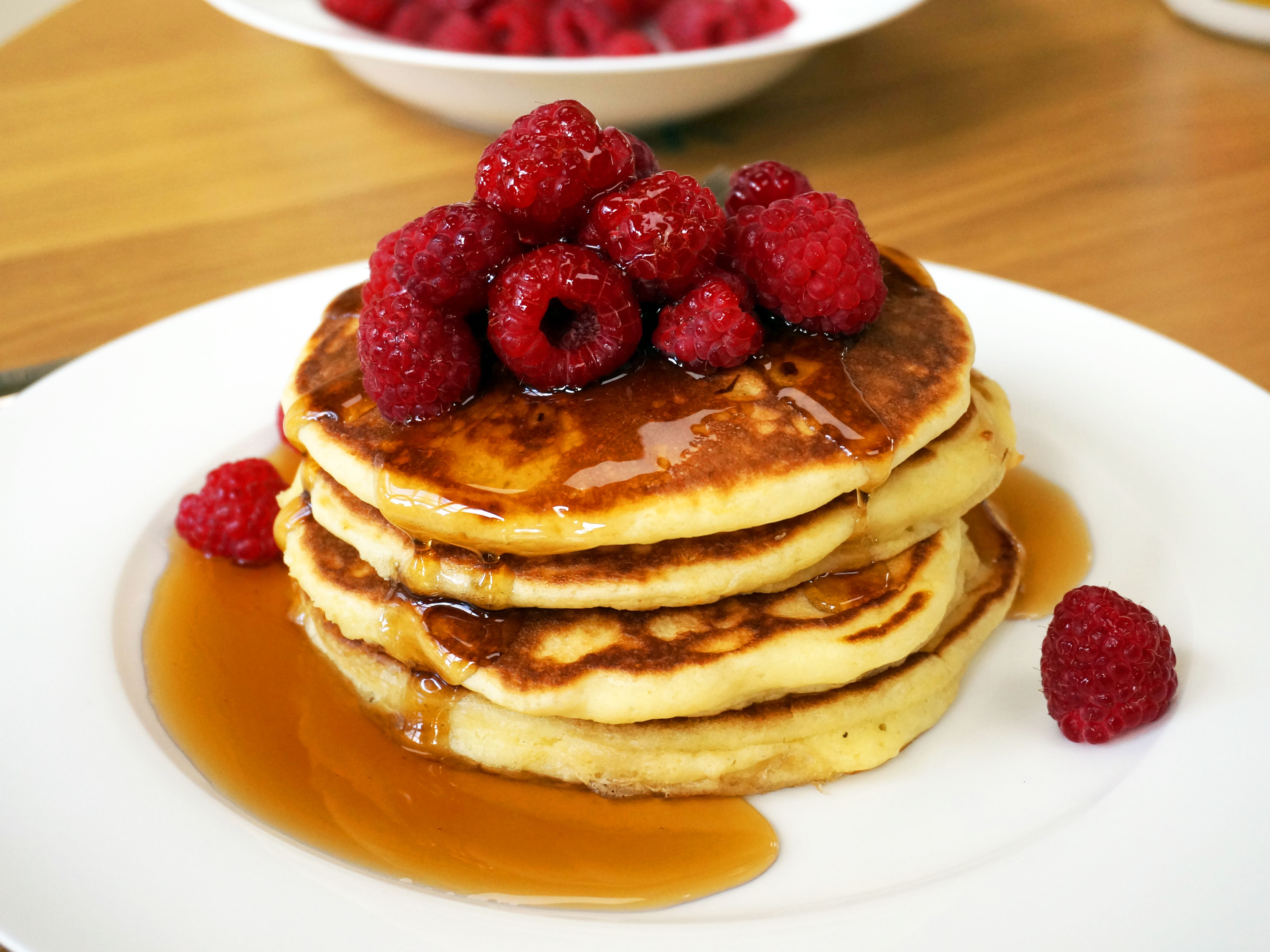 Pancakes with Maple Syrup Pancakes with Maple Syrup