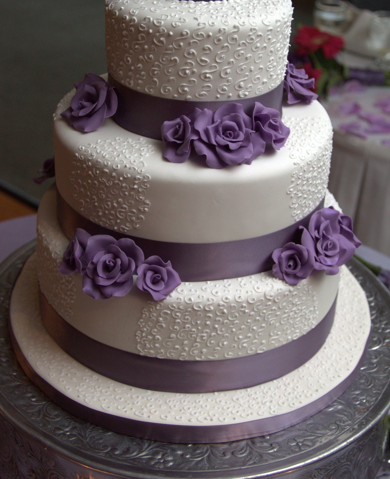 buttercream wedding cakes no
