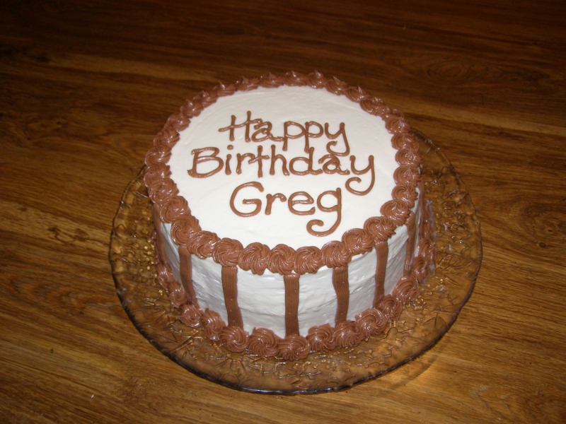 Happy Birthday Greg Cake Happy Birthday Greg Cake