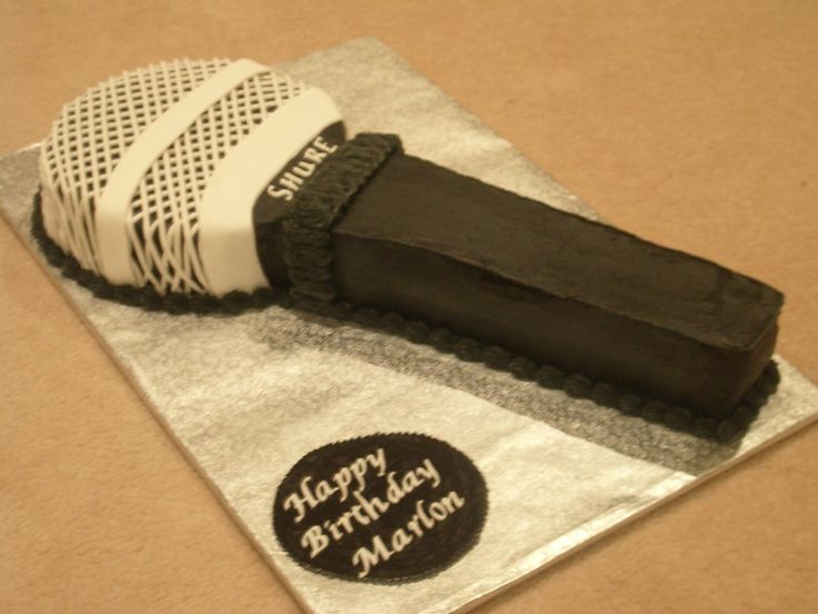 Microphone Cake Microphone Cake