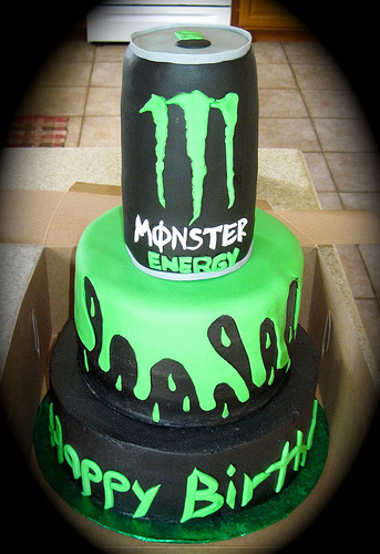 Monster Energy Birthday Cake Monster Energy Birthday Cake