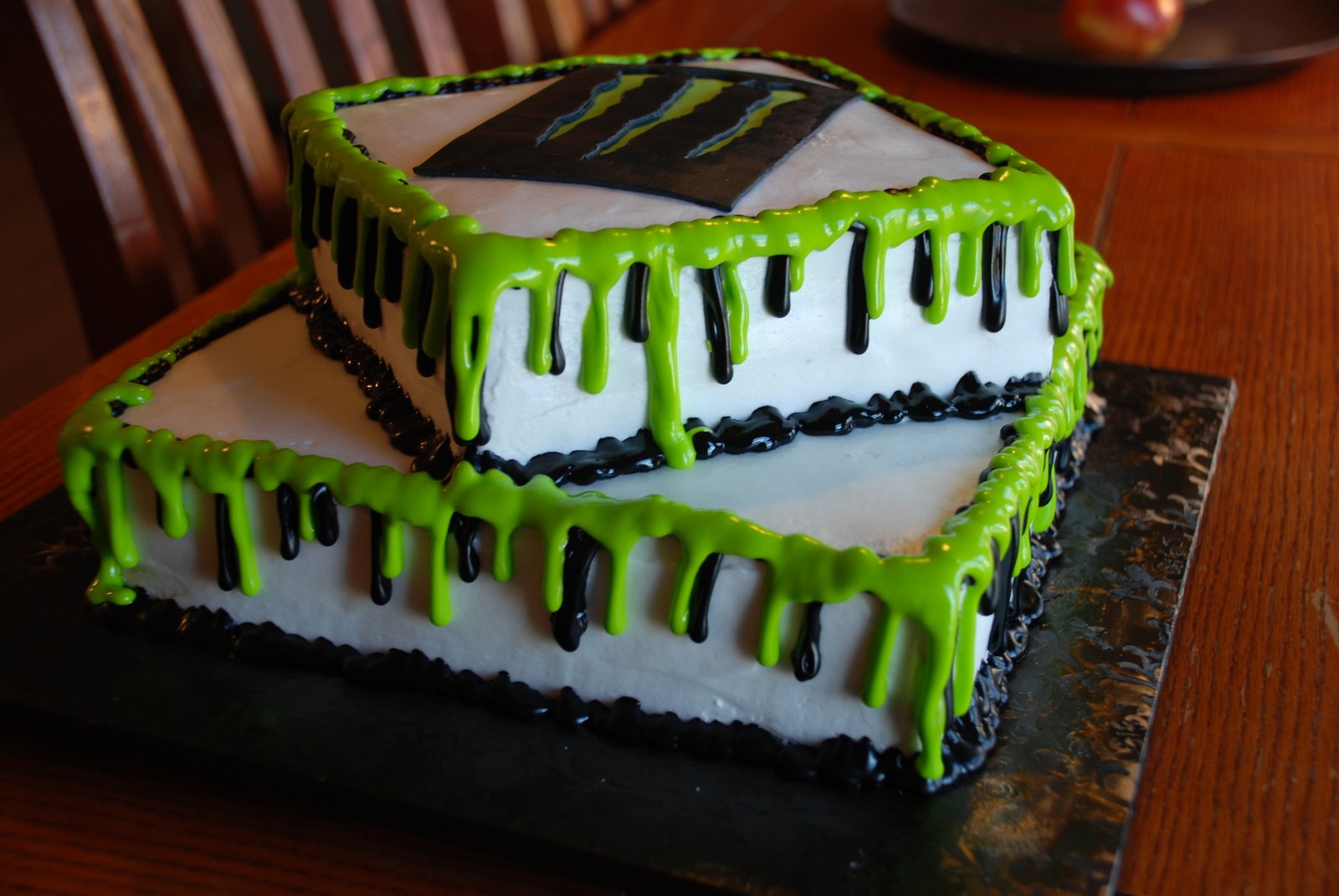 Monster Energy Drink Cake