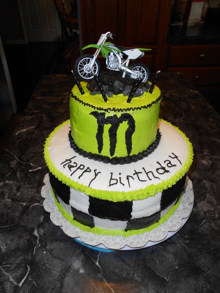 Monster Energy Drink Cake Monster Energy Drink Cake