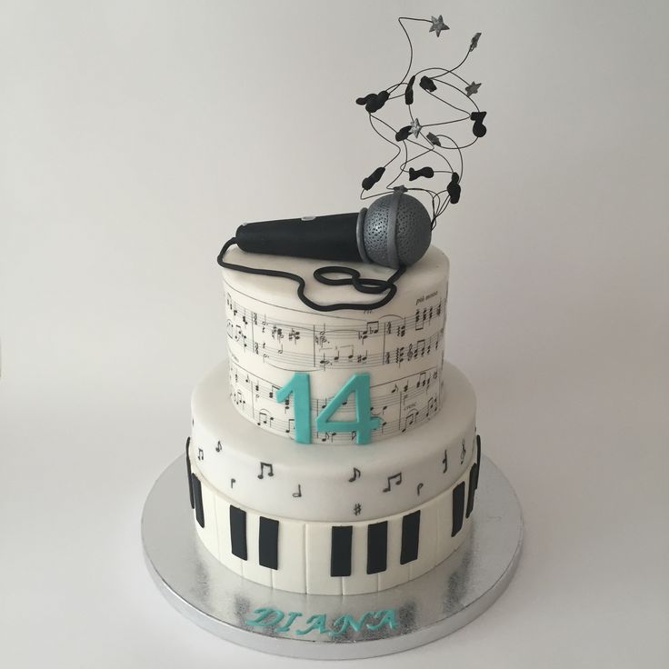 Music Birthday Cake Music Birthday Cake