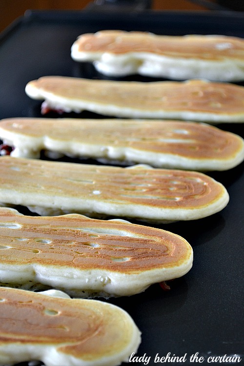Pancake Bacon Dippers Pancake Bacon Dippers
