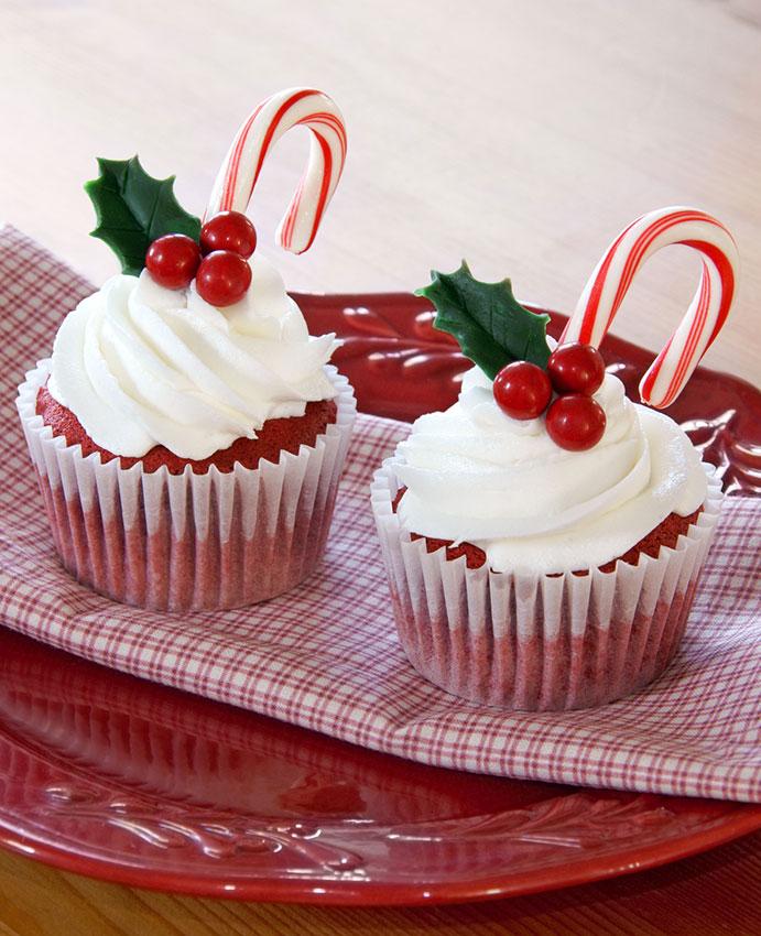 Red Velvet Cupcake Decorating Ideas