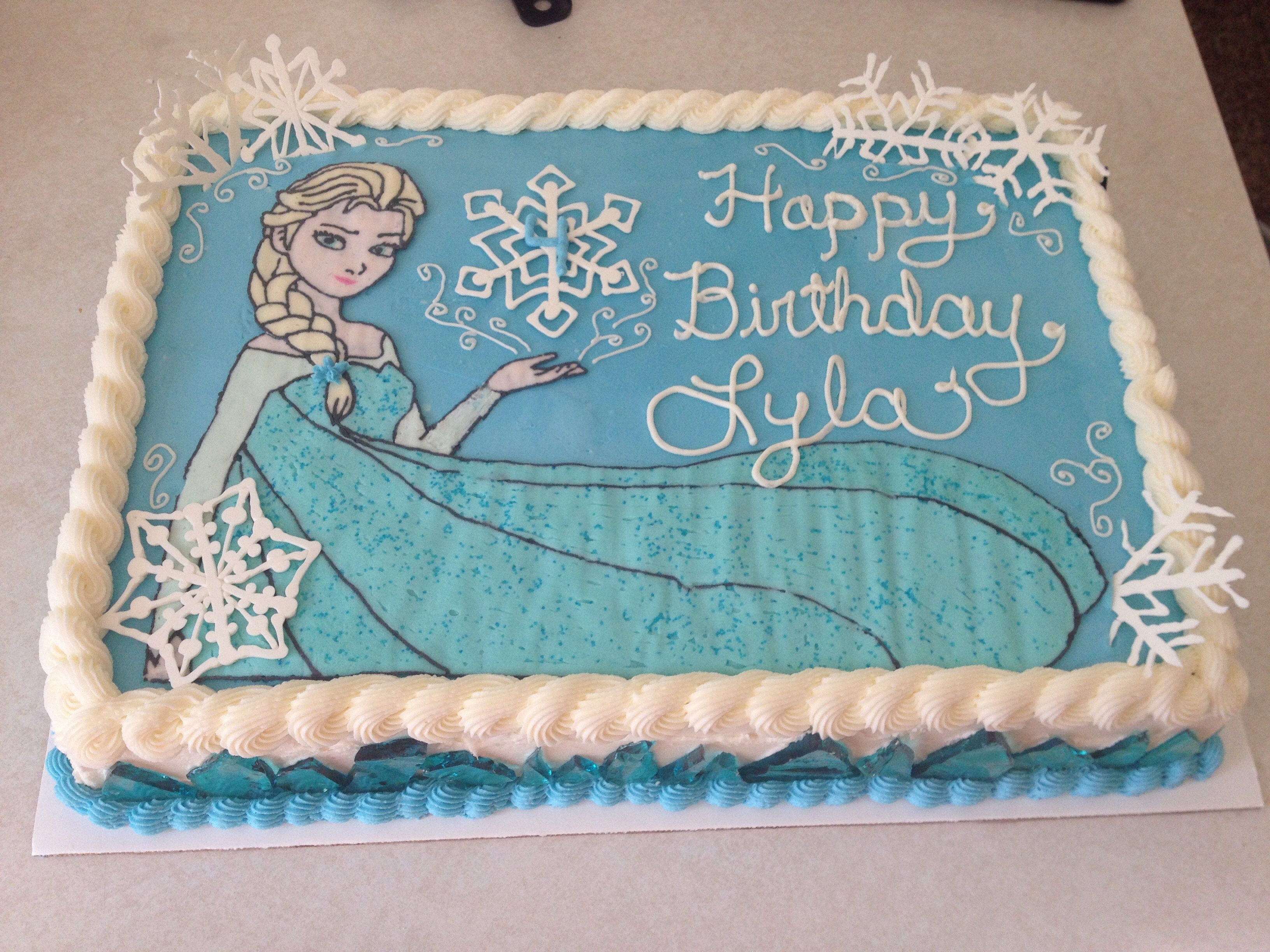 Elsa Frozen Sheet Cake Ideas Elsa Frozen Sheet Cake Ideas